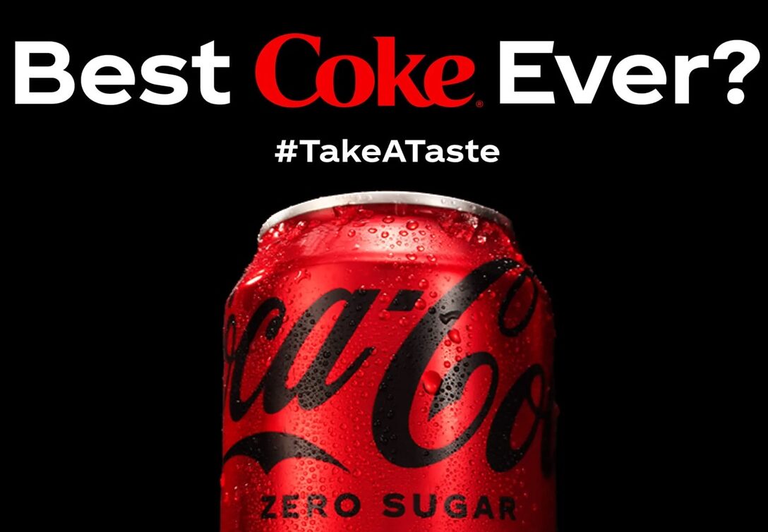 Coca Cola Zero Sugar Campaign